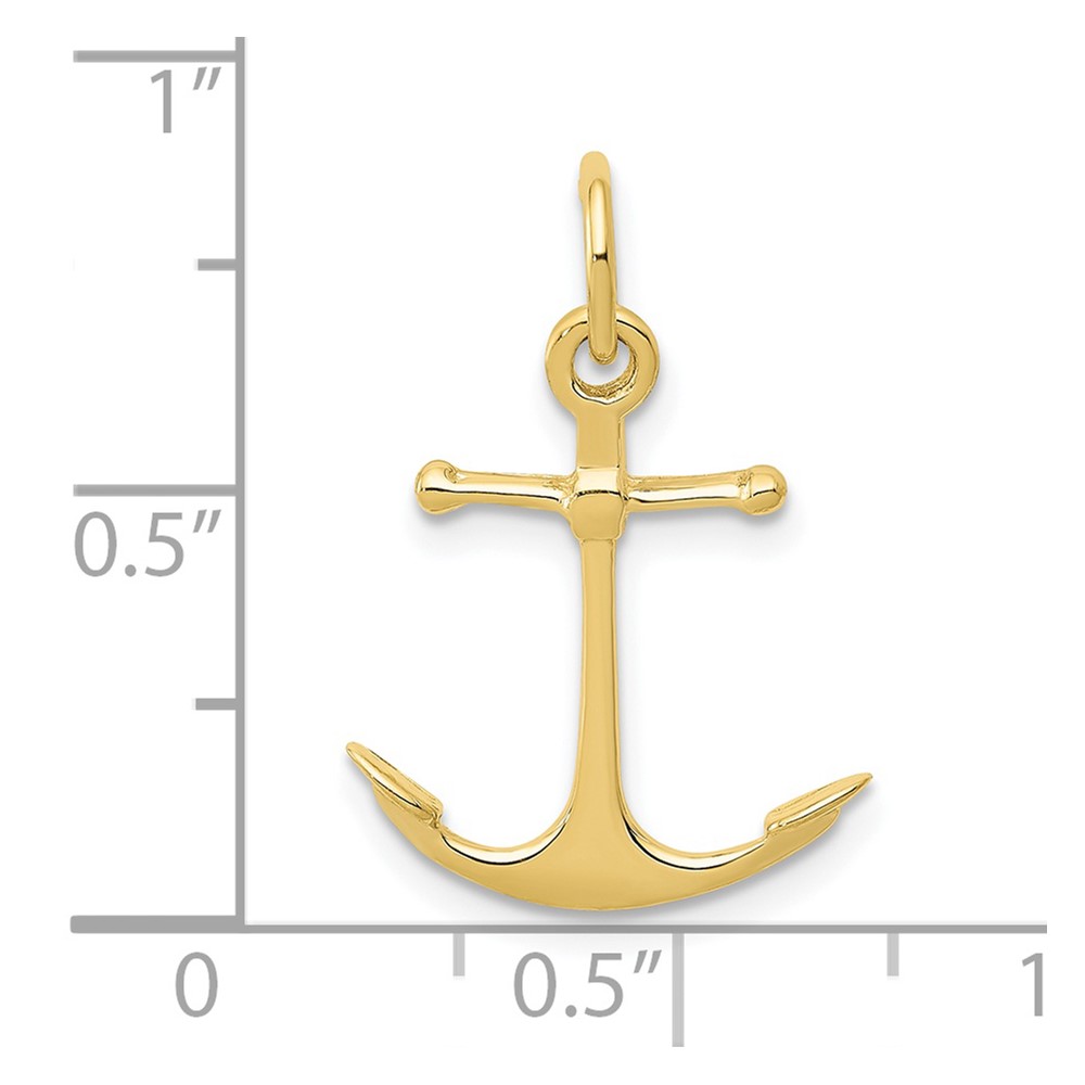 10k Anchor Charm (10A5059)