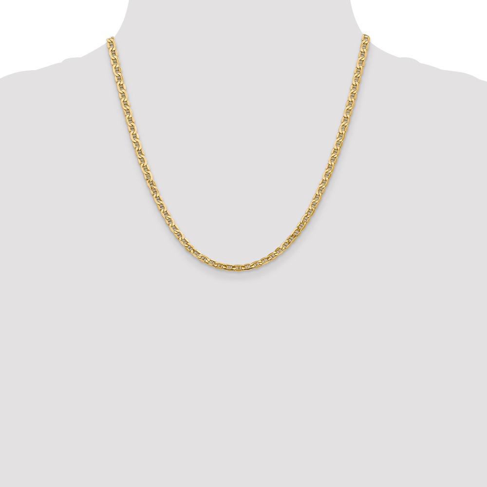 10k 4mm Semi-Solid Anchor Chain (10BC100-20)