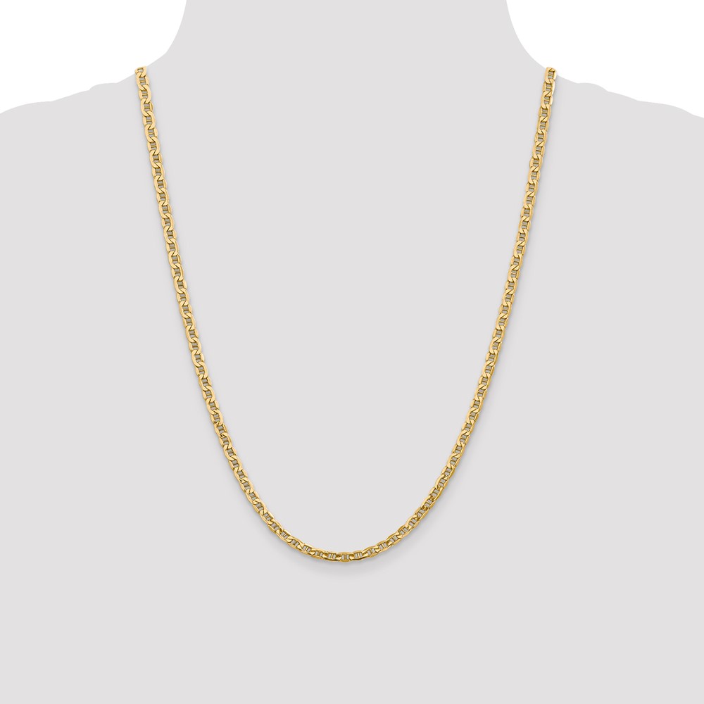 10k 4mm Semi-Solid Anchor Chain (10BC100-24)
