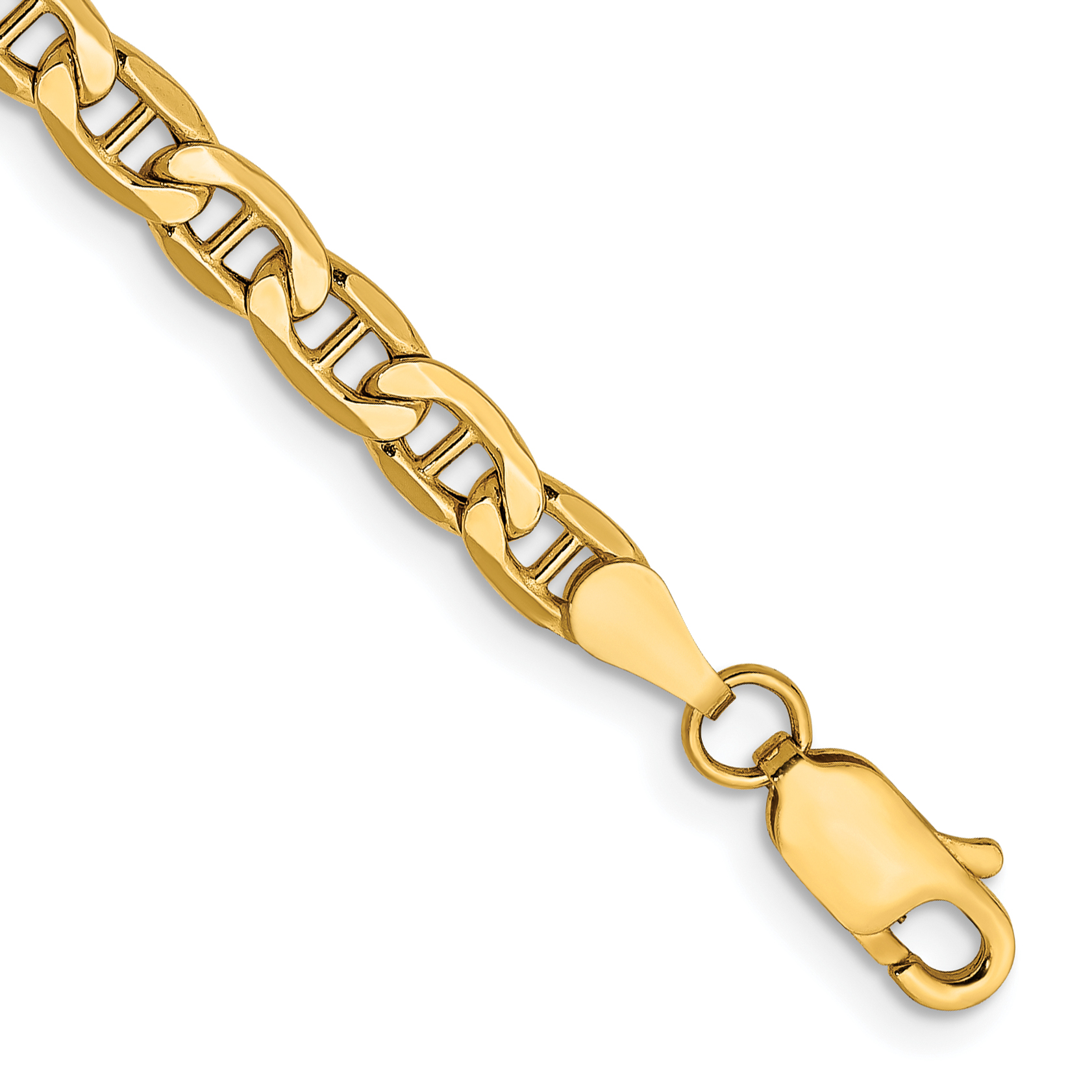 10k 4mm Semi-Solid Anchor Chain (10BC100-7)