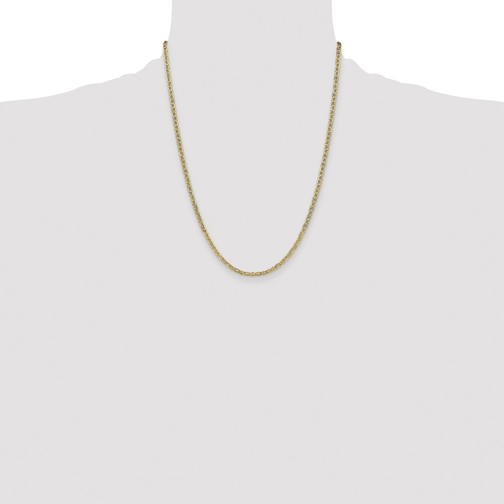 10k 3.2mm Semi-Solid Anchor Chain (10BC122-22)