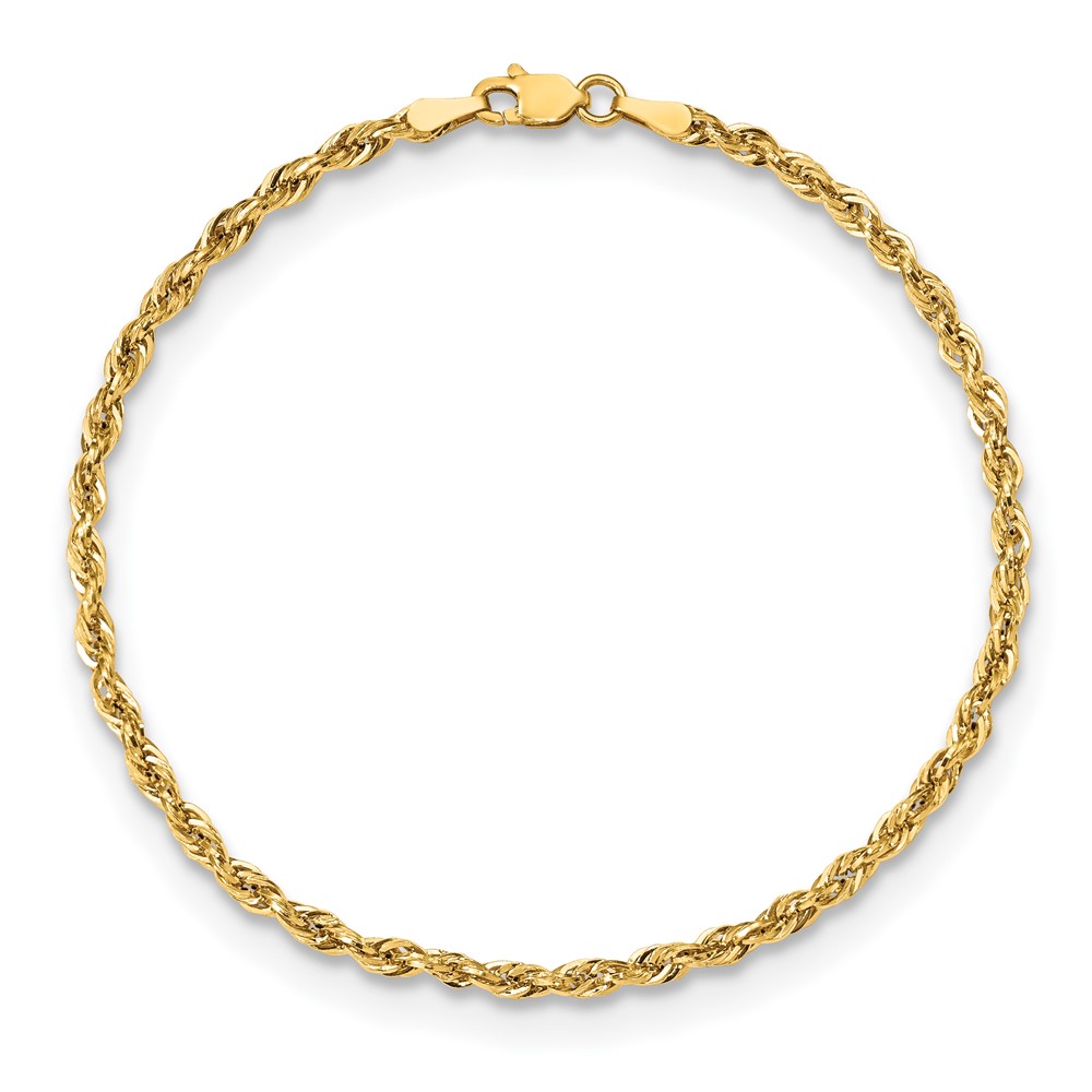 10k 2.8mm Semi-Solid Rope Chain (10BC134-7)