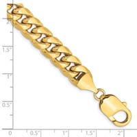 10K 9.3mm Semi-Solid Miami Cuban Chain view 2