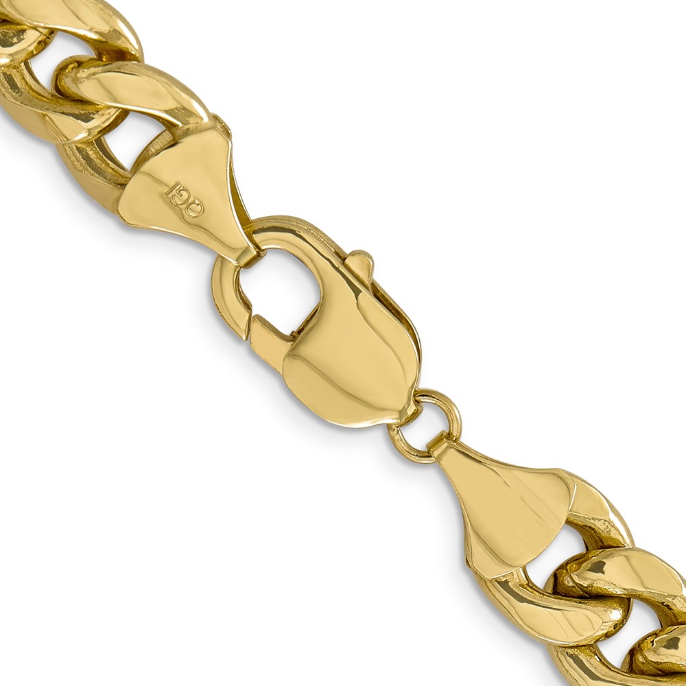 10k 11mm Semi-Solid Miami Cuban Chain (10BC158-26)
