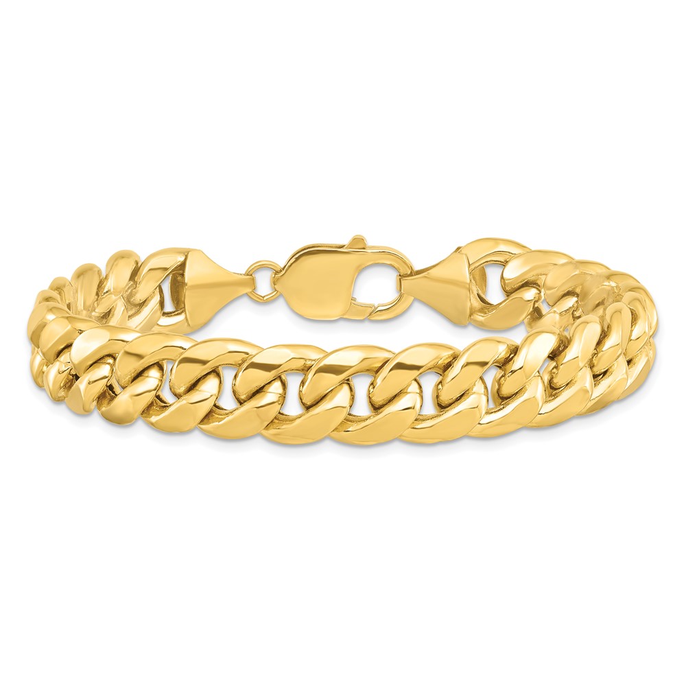 10k 11mm Semi-Solid Miami Cuban Chain (10BC158-8)
