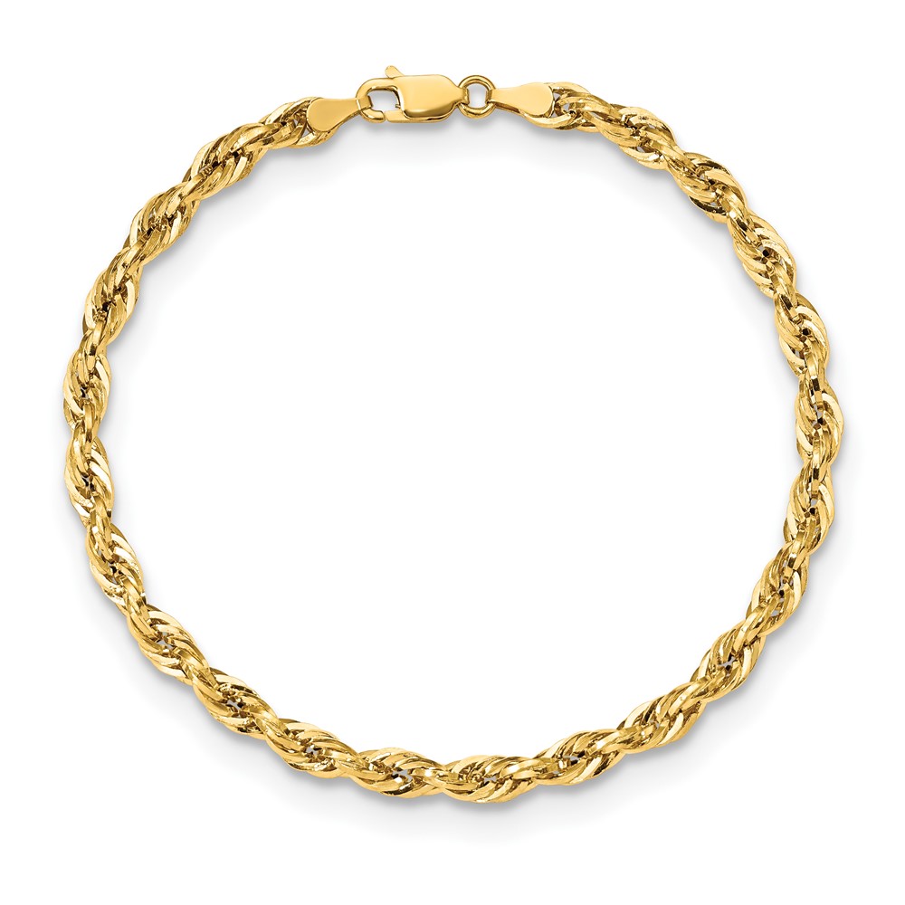 10k 4.25mm Semi-Solid Rope Chain (10BC168-7)