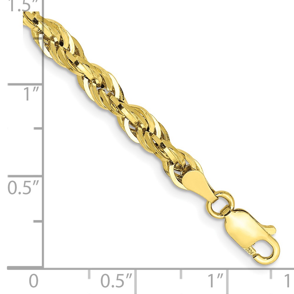 10k 4.25mm Semi-Solid Rope Chain (10BC168-7)
