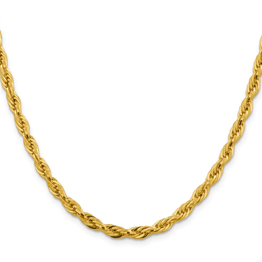 10k 4.75mm Semi-Solid Rope Chain (10BC169-26)