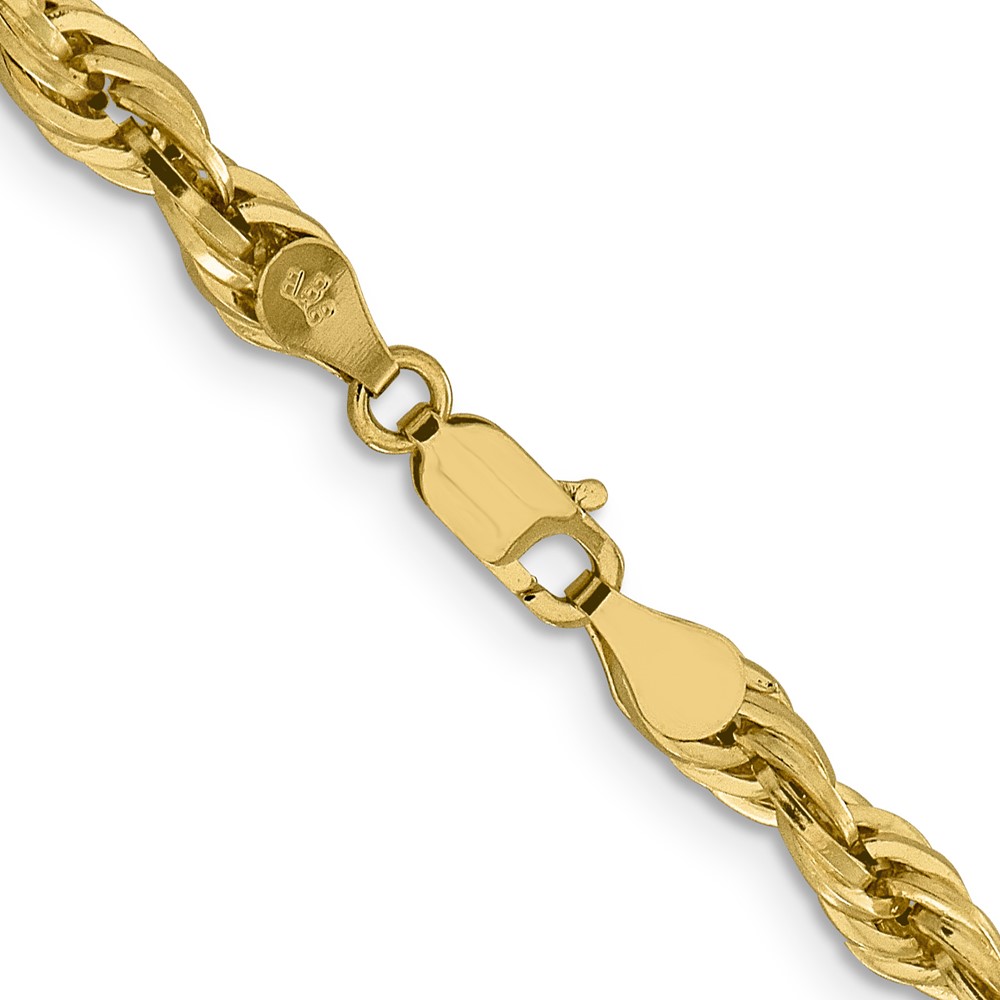 10k 4.75mm Semi-Solid Rope Chain (10BC169-26)