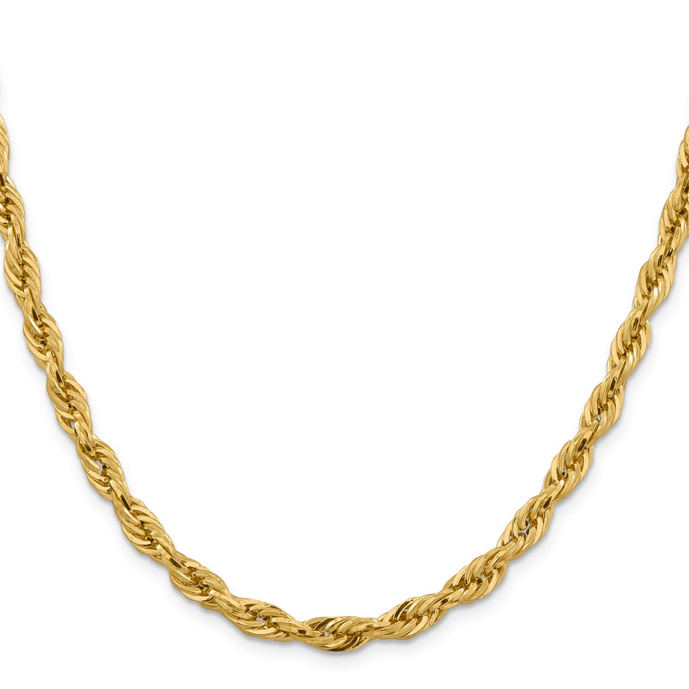 10k 5.4mm Semi-Solid Rope Chain (10BC170-24)