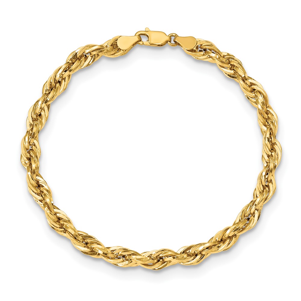 10k 5.4mm Semi-Solid Rope Chain (10BC170-8)
