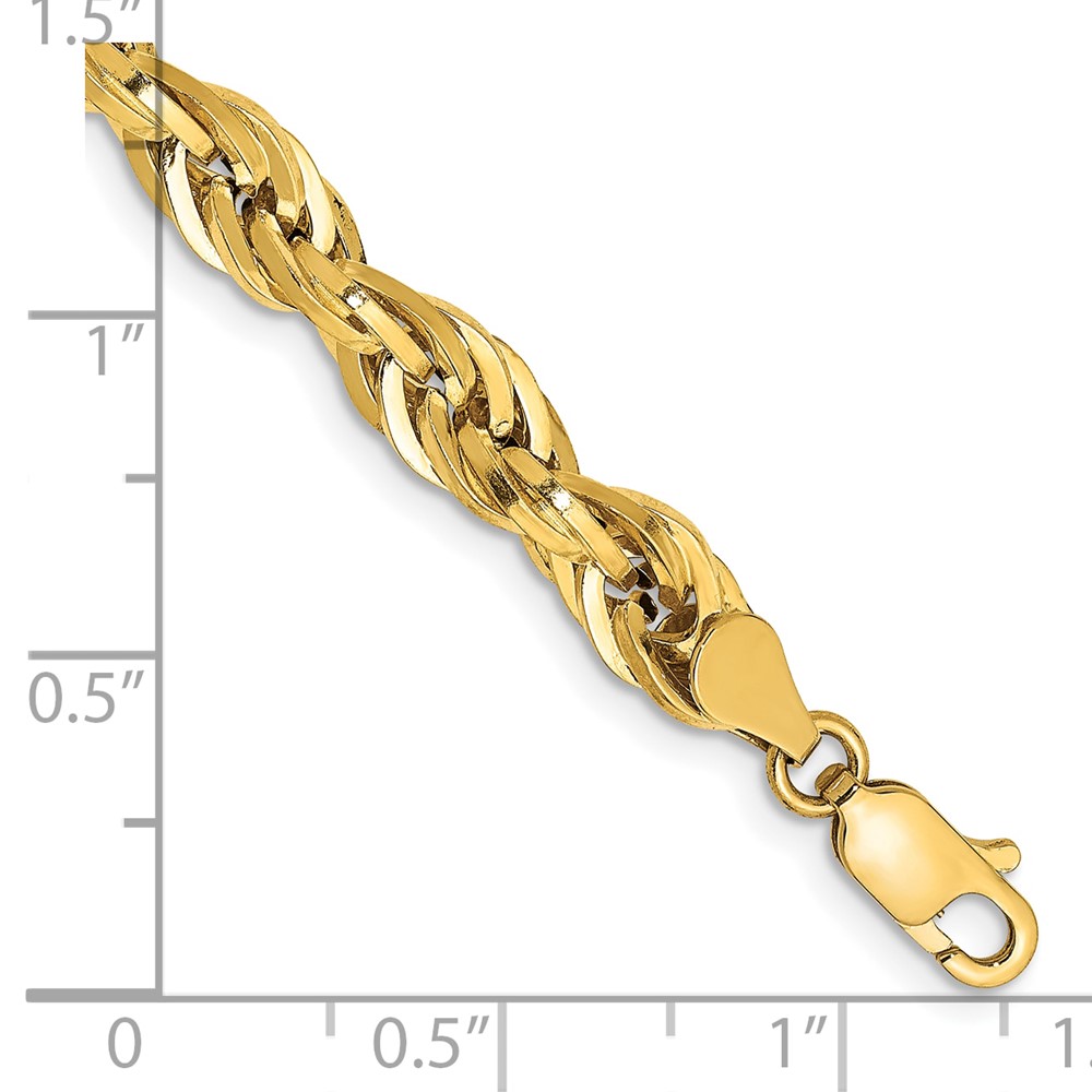 10k 5.4mm Semi-Solid Rope Chain (10BC170-8)