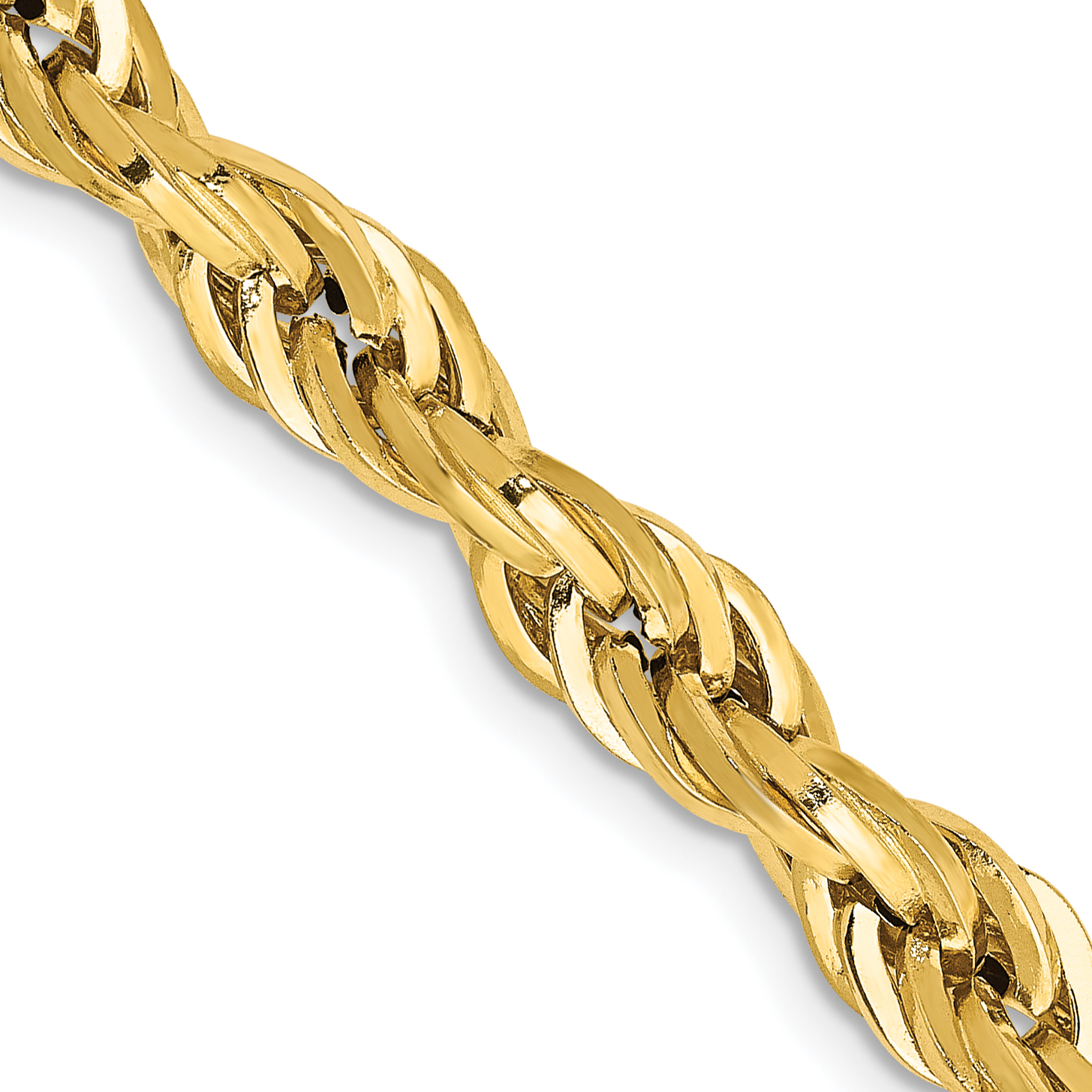 10k 5.4mm Semi-Solid Rope Chain (10BC170-24)