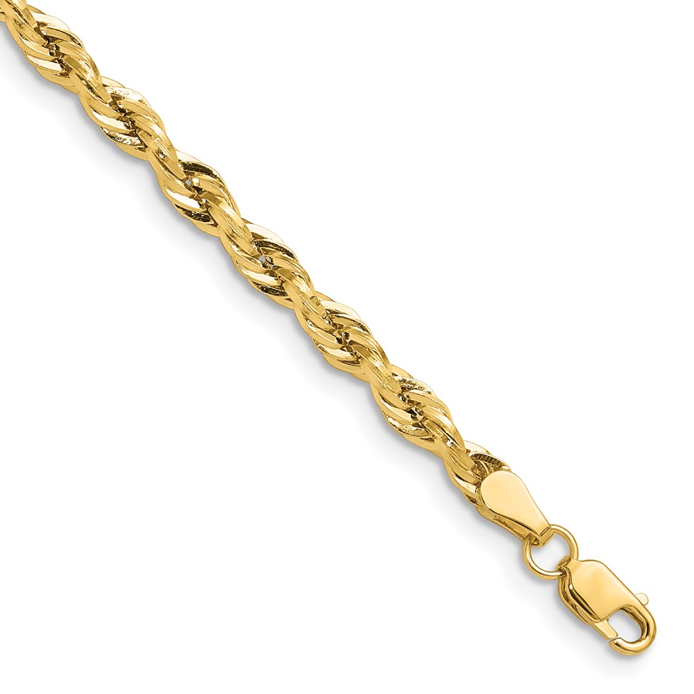 10k 3.5mm Semi-Solid Rope Chain (10BC203-7)