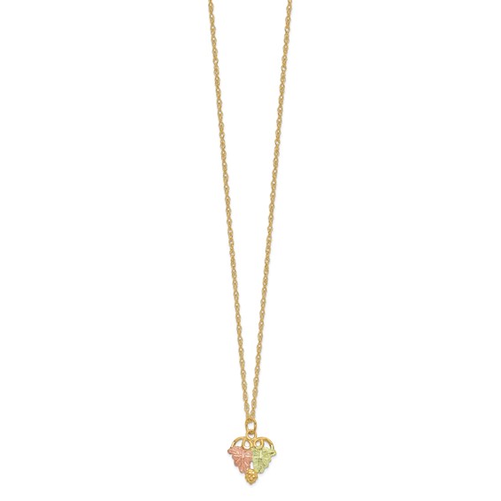 10k Tri-Color Black Hills Gold Necklace