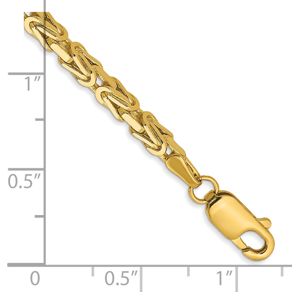 10K 2.5mm Byzantine Chain (10BIZ070-7)