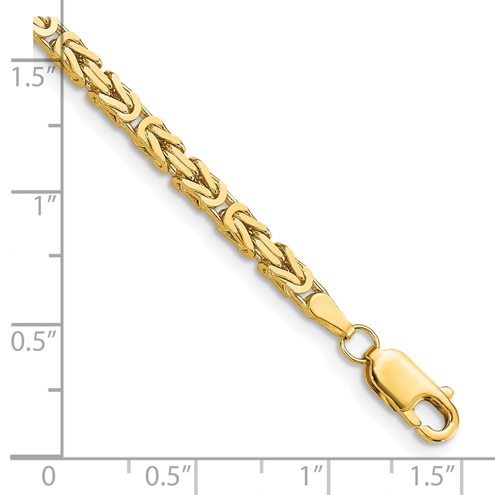 10K 2.5mm Byzantine Chain (10BIZ070-8)