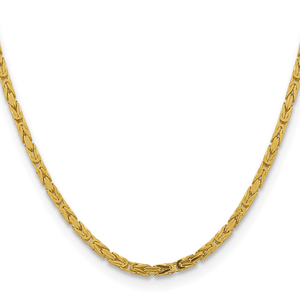 10K 3.25mm Byzantine Chain (10BIZ090-20)