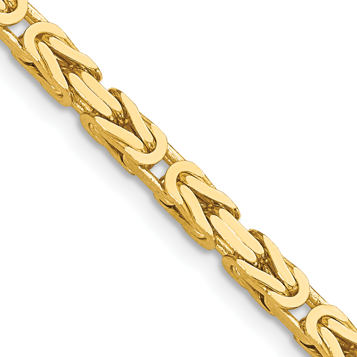 10K 3.25mm Byzantine Chain (10BIZ090-20)