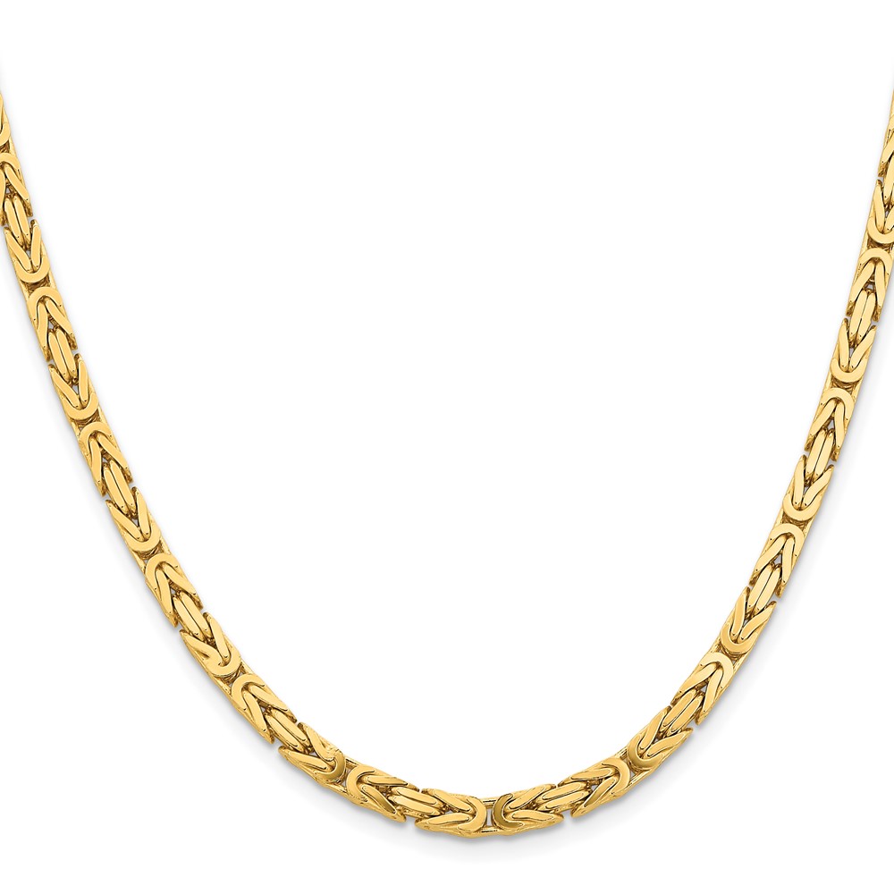 10K 4mm Byzantine Chain (10BIZ110-20)