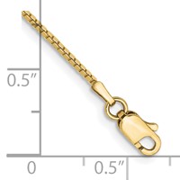 10K 1mm Box Chain view 2