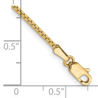 10K 1.3mm Box Chain view 2