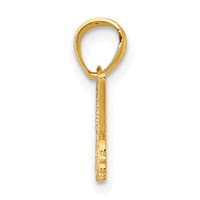 10K Yellow Gold Butterfly Charm view 2