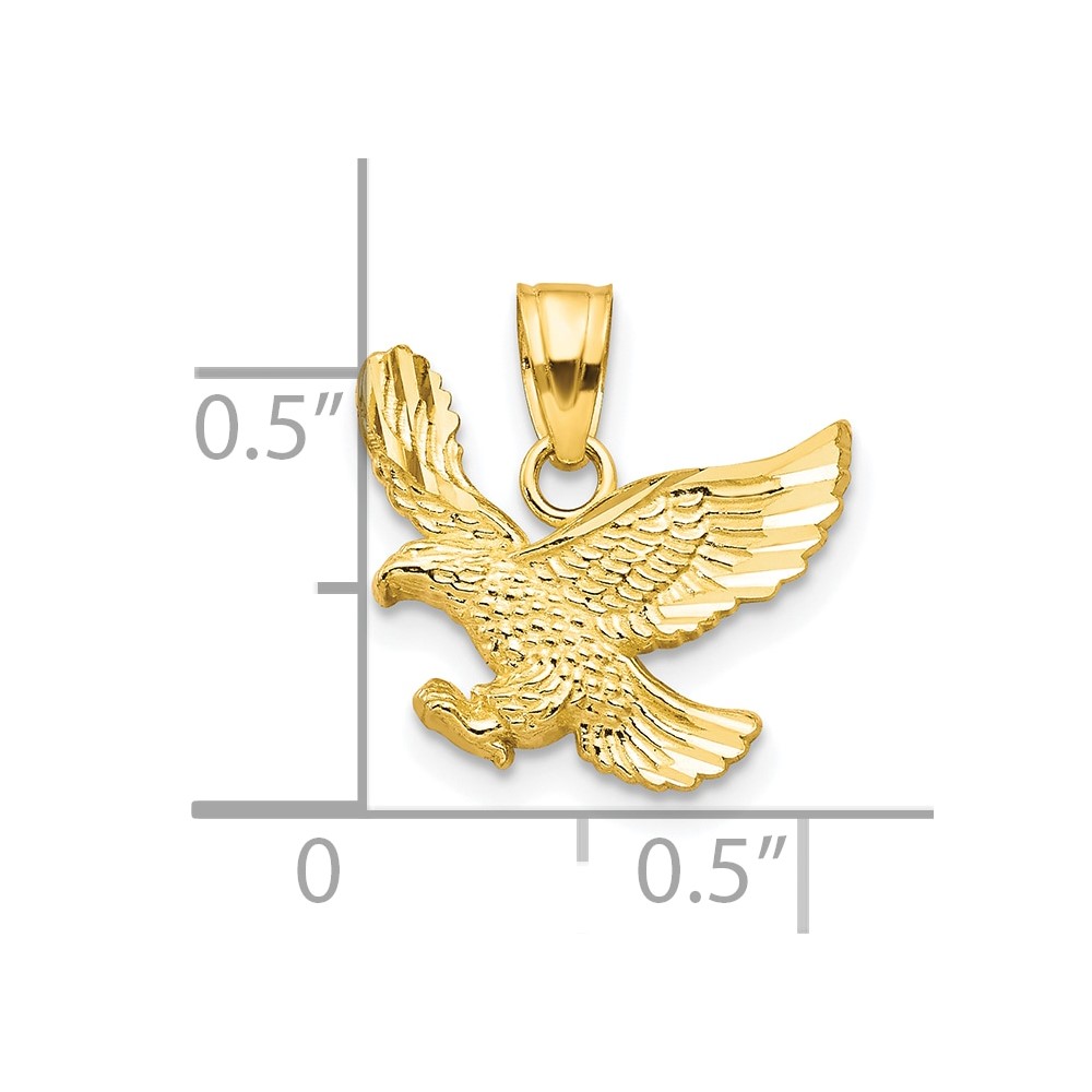 10k Eagle Charm (10C1009)