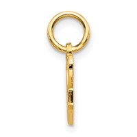 10K Yellow Gold I Heart Mom Charm view 2