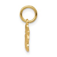 10K Yellow Gold Super Dad Charm view 2