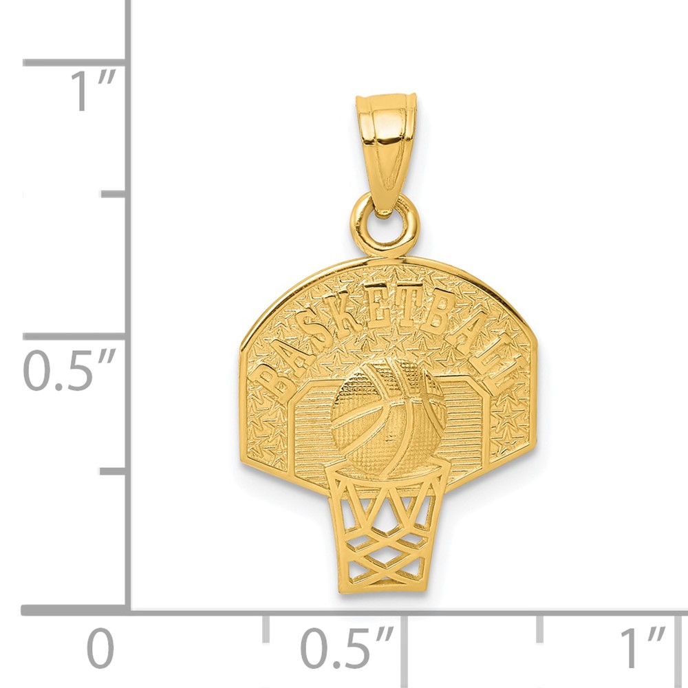 10k Basketball Charm (10C1031)