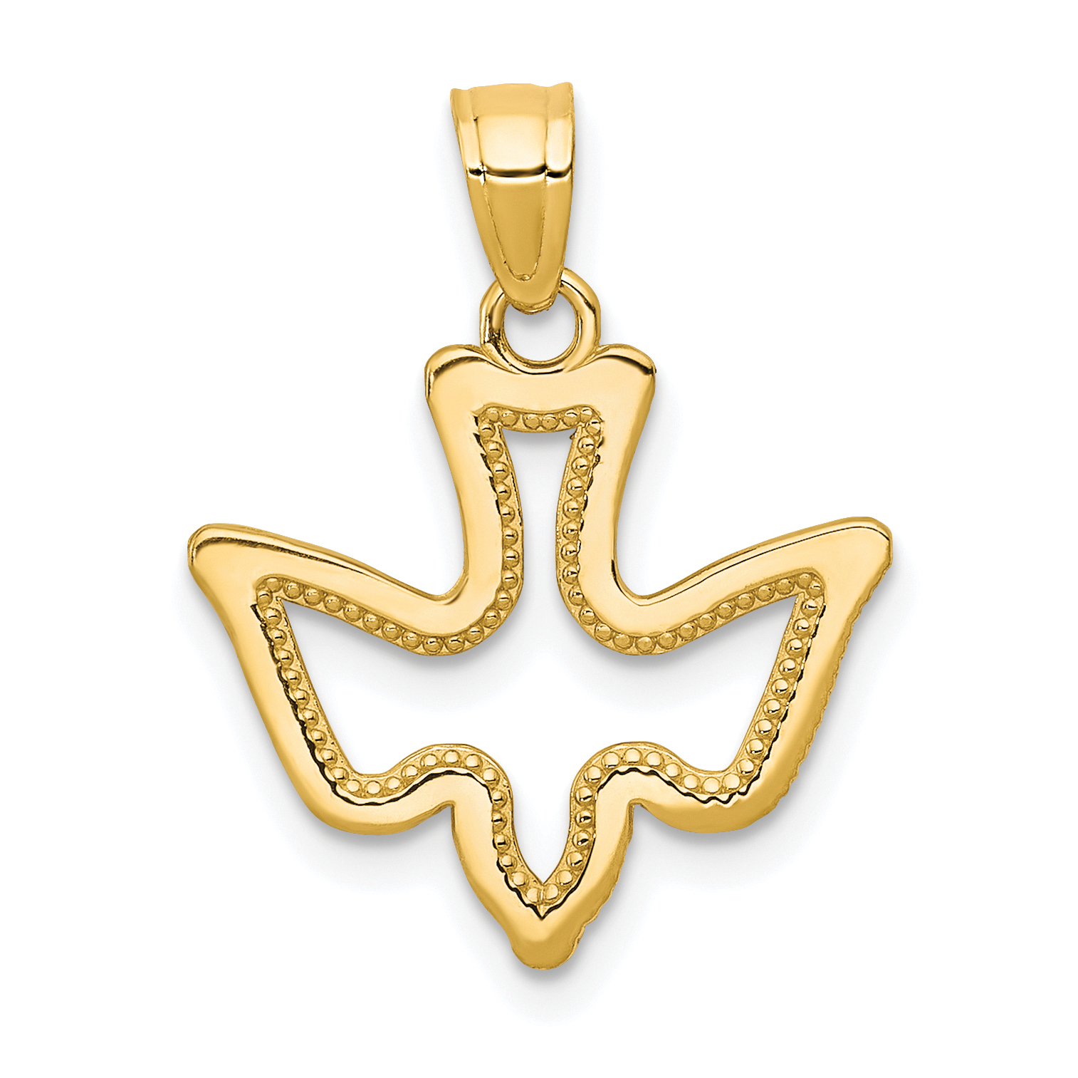 10k Dove Charm (10C1034)