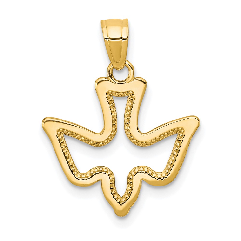 10k Dove Charm (10C1034)