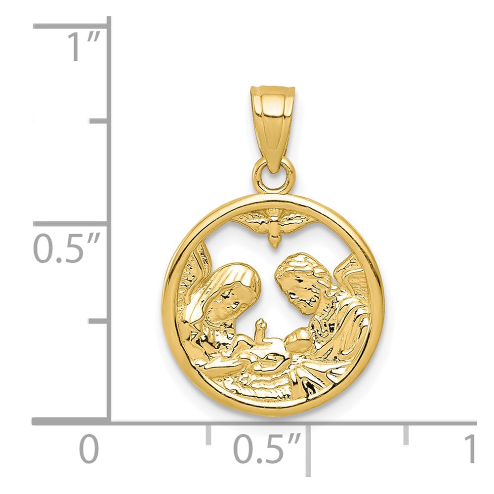 10k Nativity Charm (10C1035)