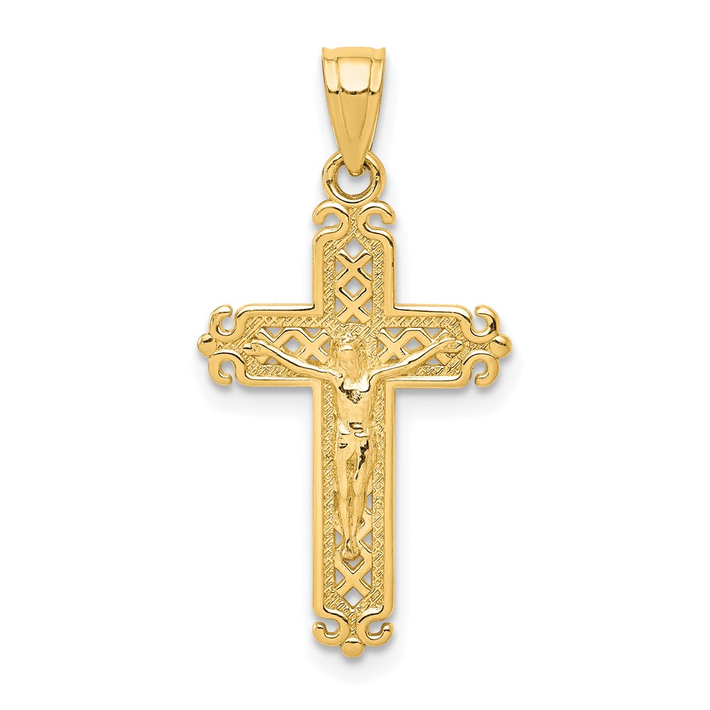 10k Crucifix Pendant (10C1070)