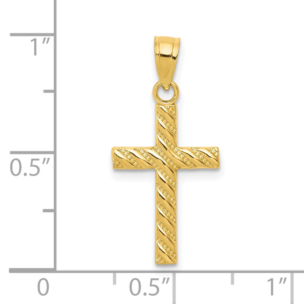 10k Cross Pendant (10C1095)