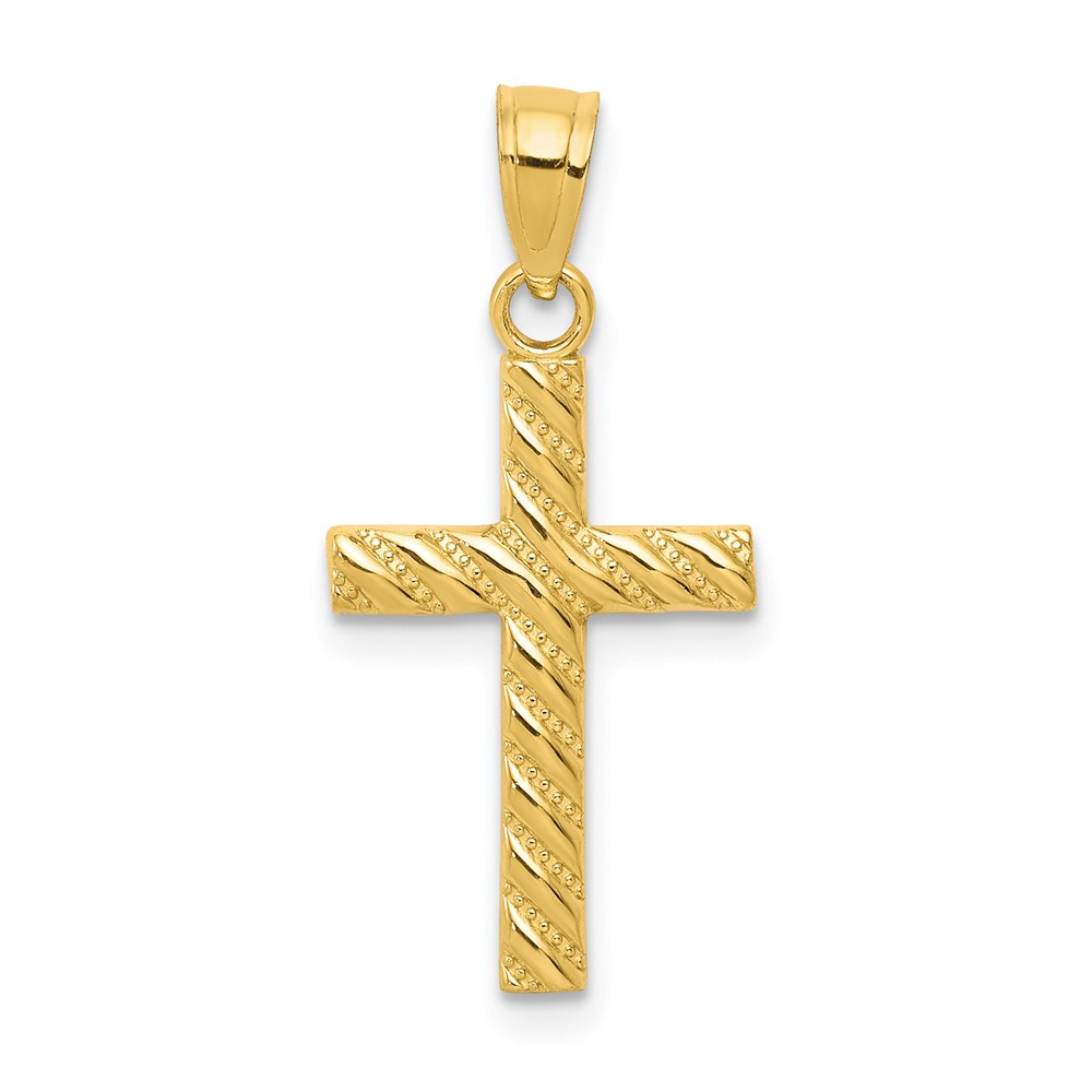 10k Cross Pendant (10C1095)