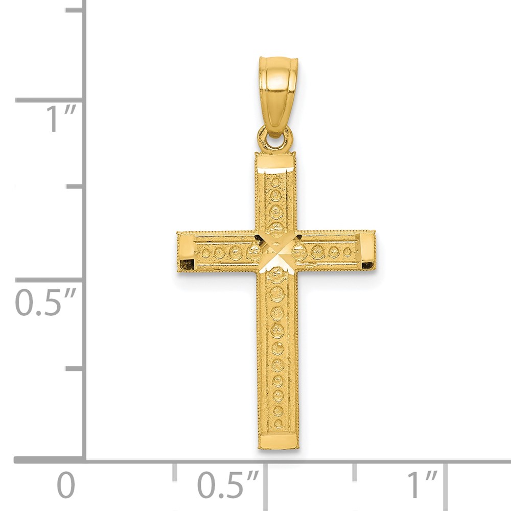 10k Cross Pendant (10C1103)