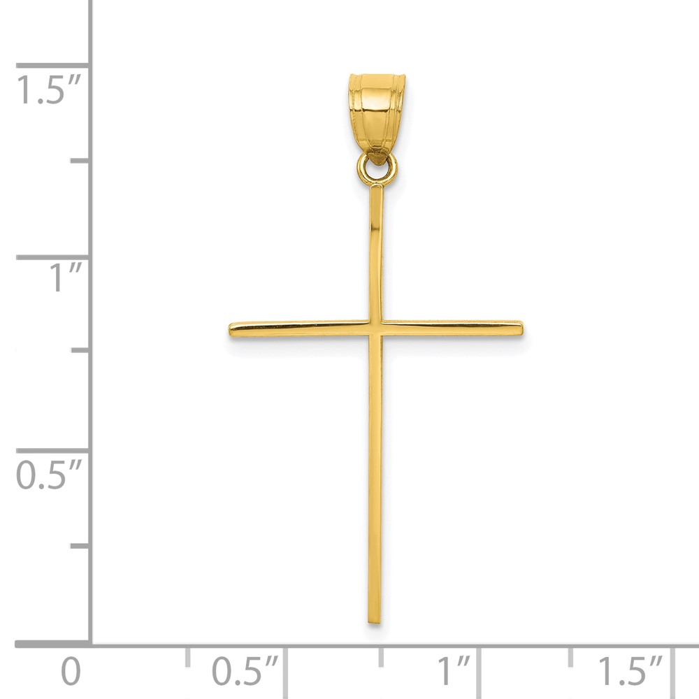 10k Cross Pendant (10C1107)
