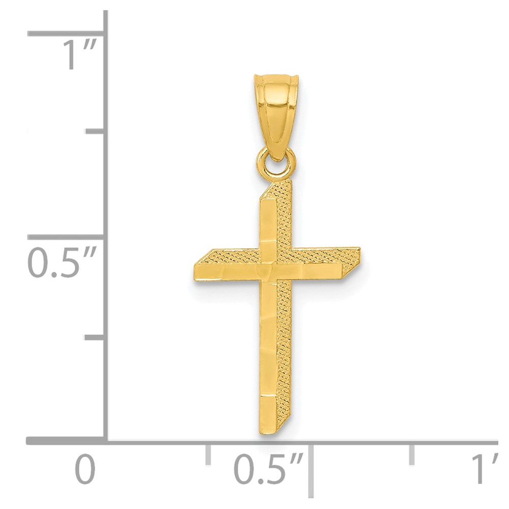 10k Cross Pendant (10C1114)