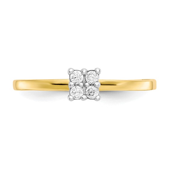 10k CZ Promise Ring