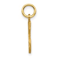 10K Yellow Gold Sweet 16 Charm view 2