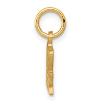 10K Yellow Gold Baby Sister Charm view 2