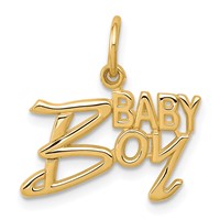 10K Baby Boy Charm view 1