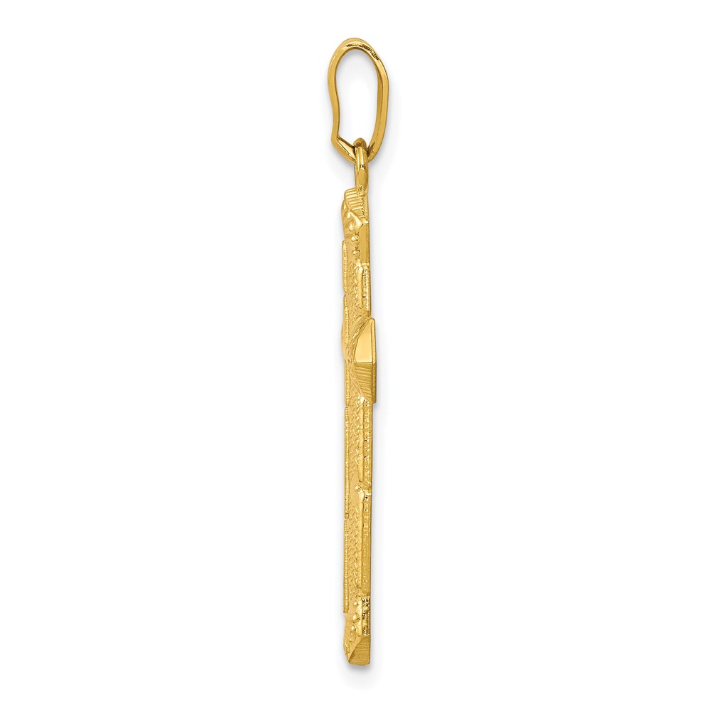 10k Passion Cross Pendant (10C1315)