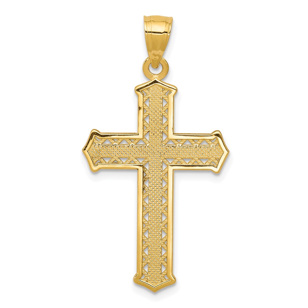 10k Cross Pendant (10C1316)