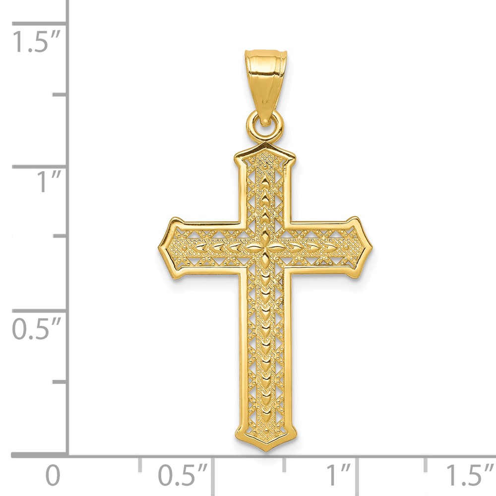 10k Cross Pendant (10C1316)