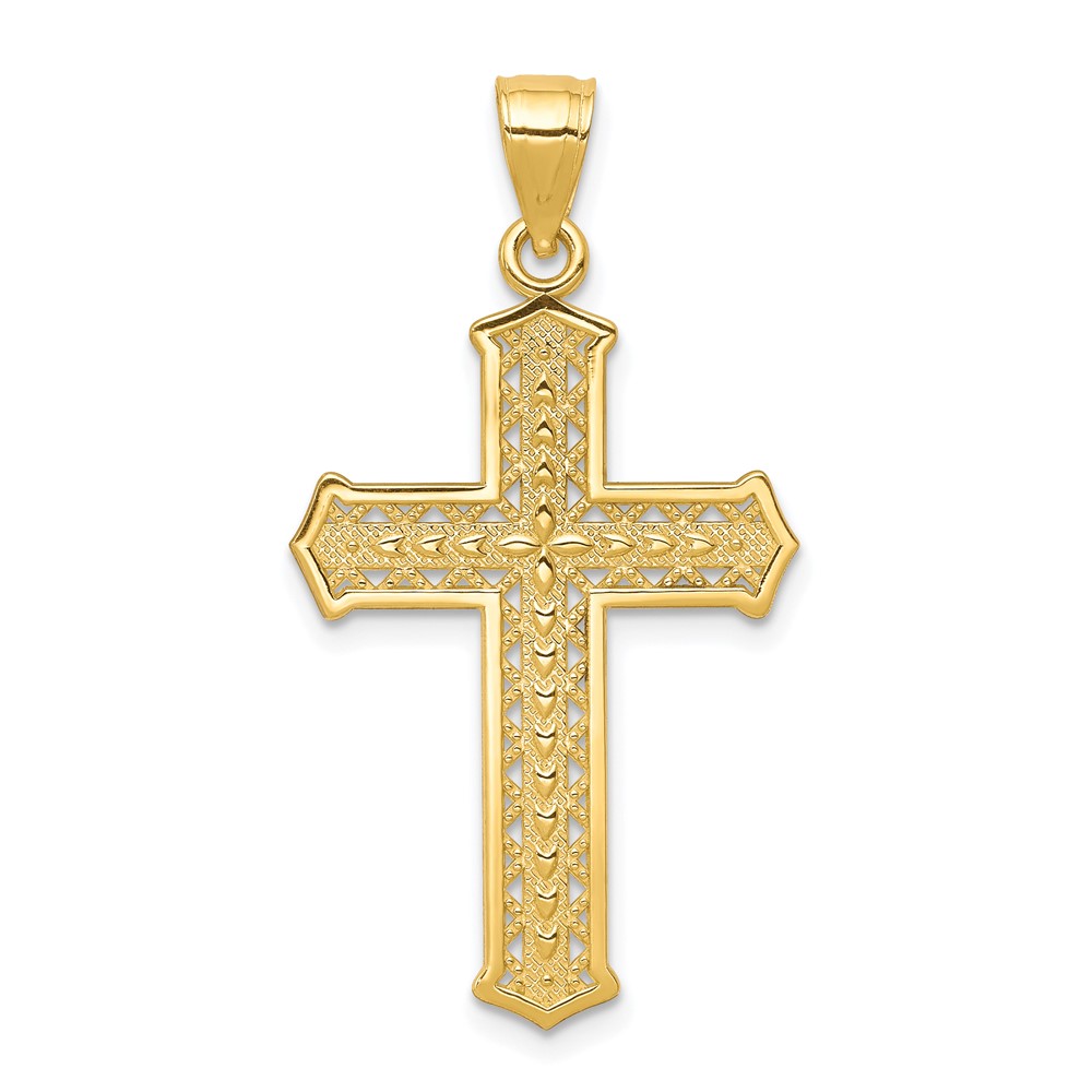 10k Cross Pendant (10C1316)