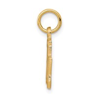 10K Yellow Gold 25th Anniversary Charm view 2