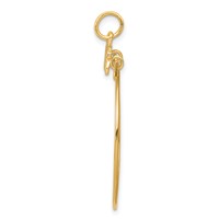 10K Yellow Gold Memories Charm Holder view 2